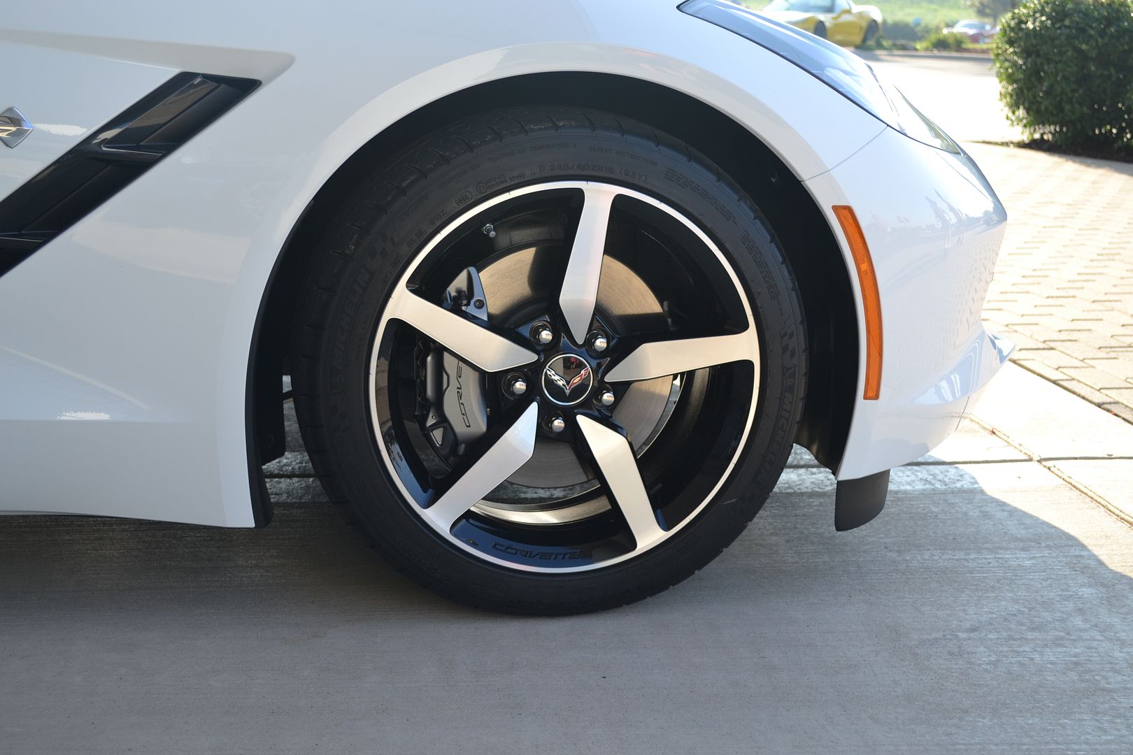 Machinedfaced wheels vs painted CorvetteForum Chevrolet Corvette